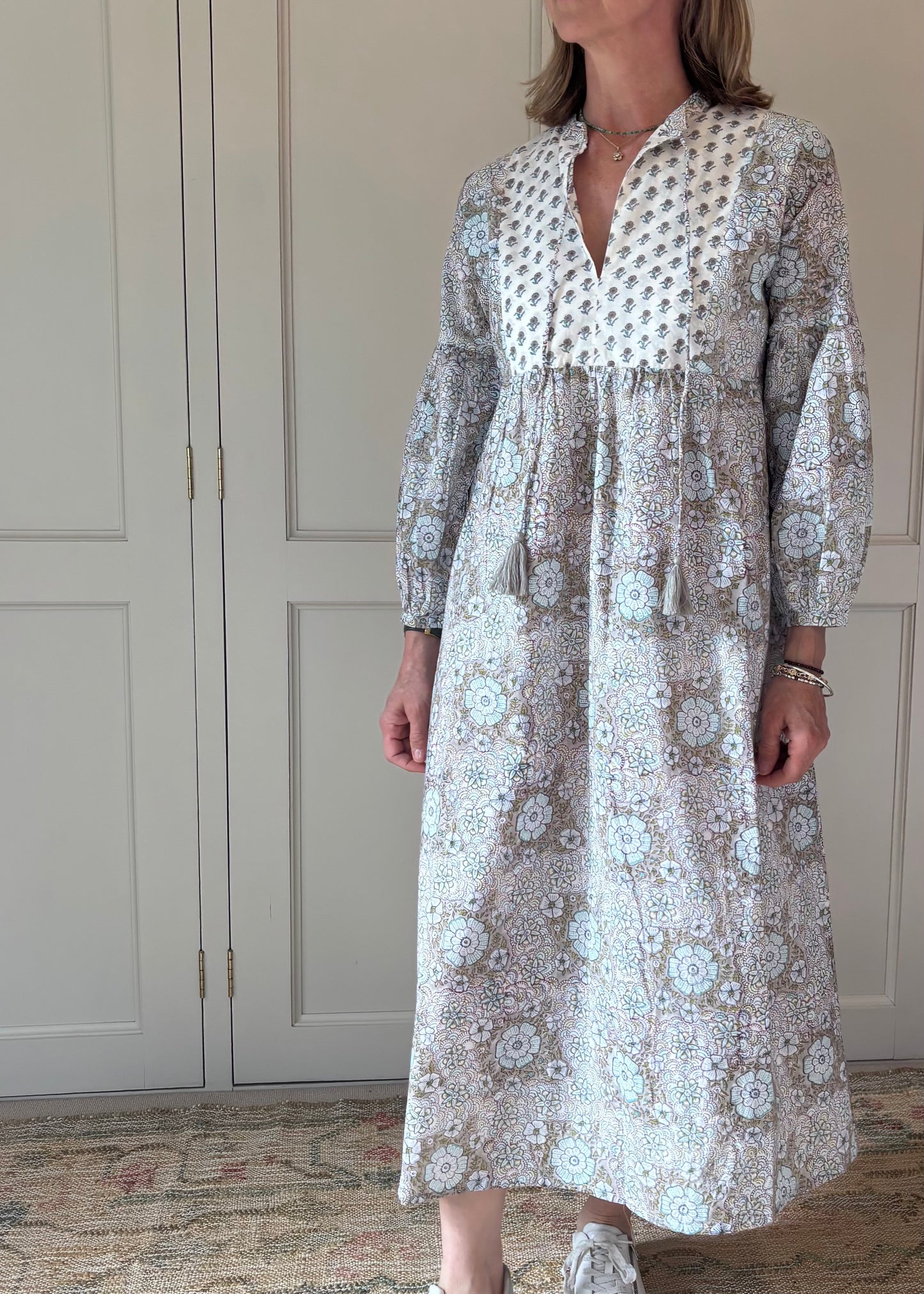 Glacial Grey Zanni Dress
