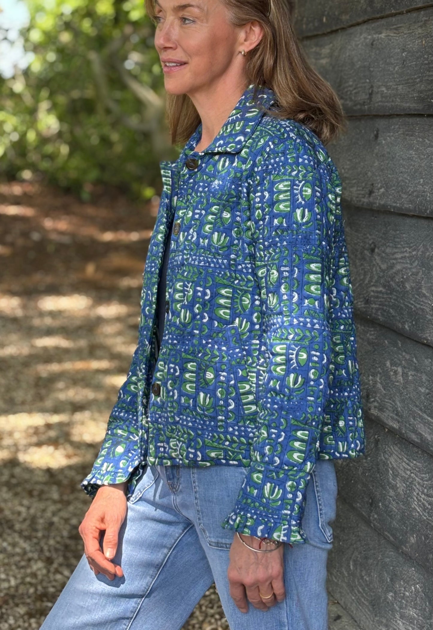 Petra Quilted Cotton Jacket