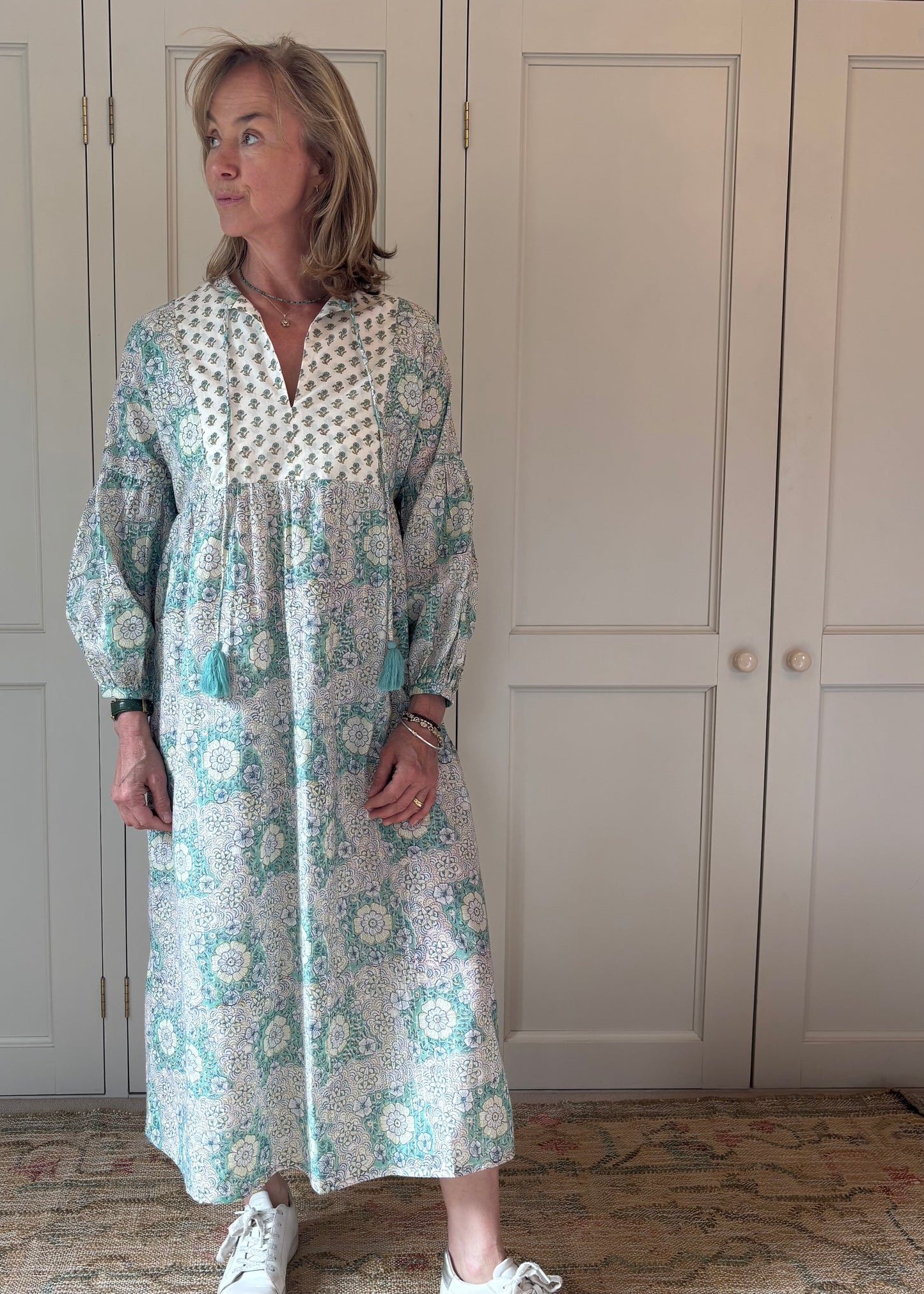Graceful Green Zanni Dress