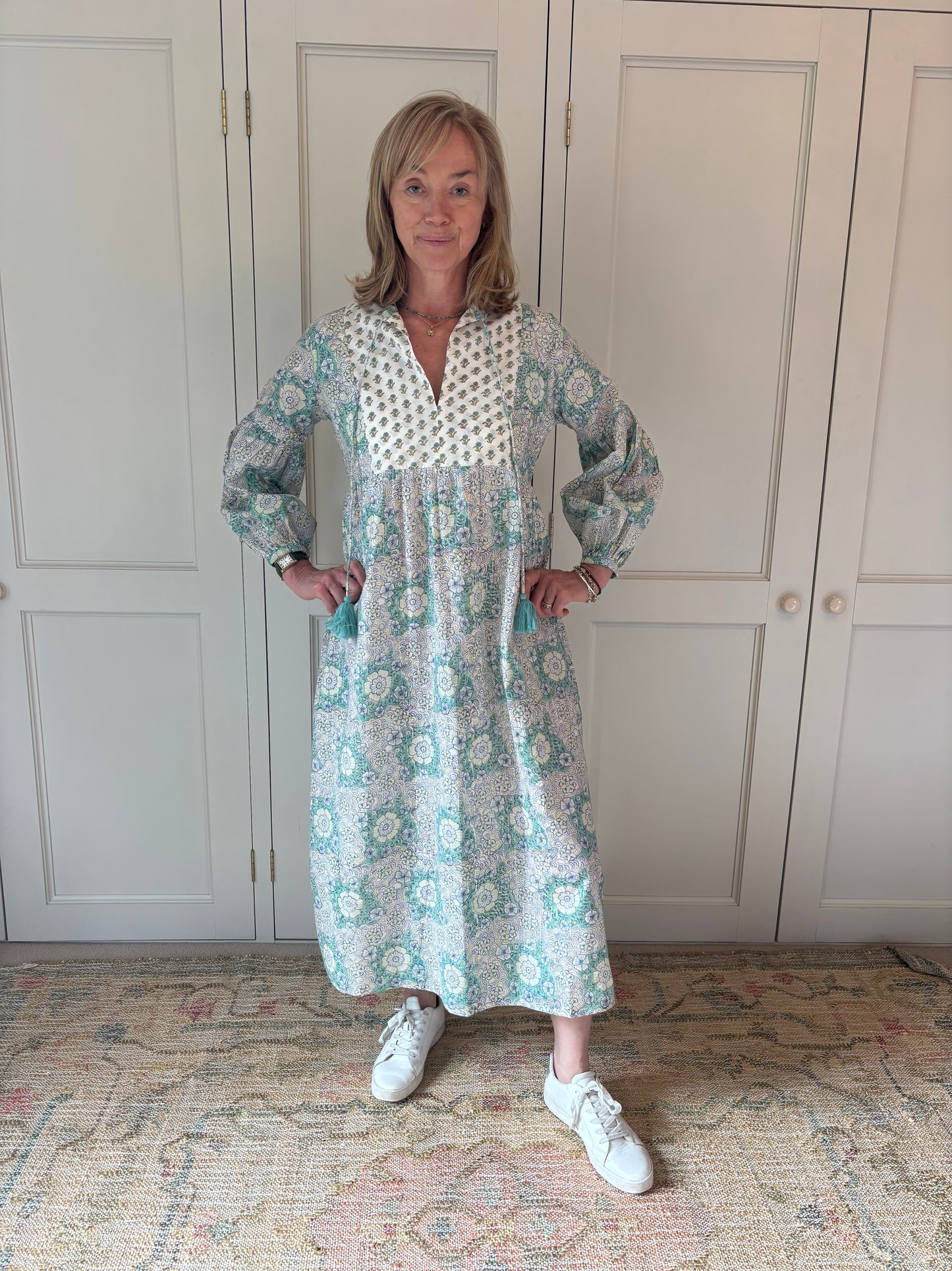 Graceful Green Zanni Dress
