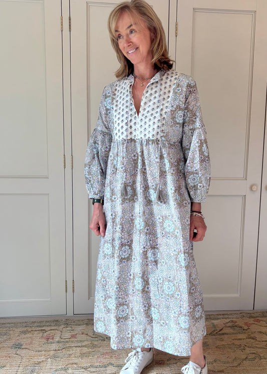 Glacial Grey Zanni Dress