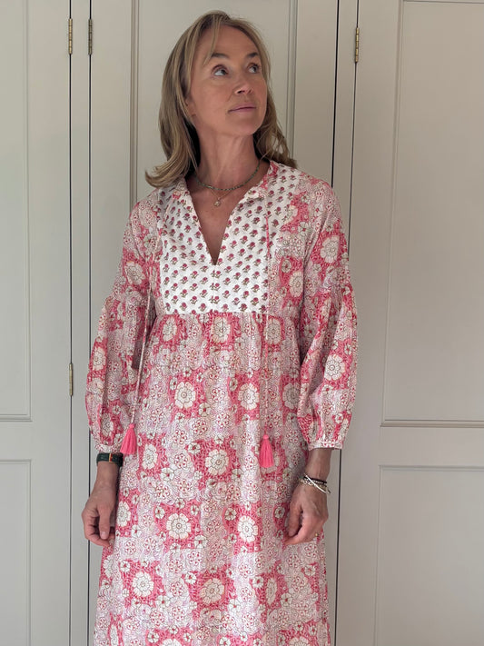 Popping pink Zanni Dress