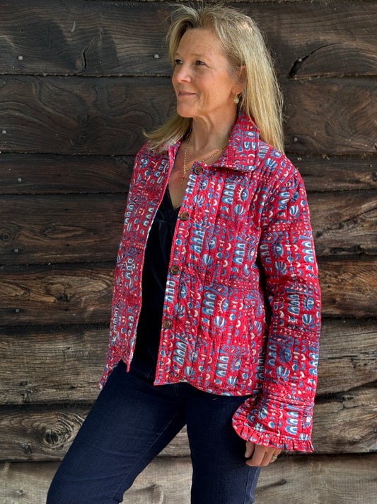 Petra Quilted Cotton Jacket